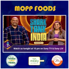 The announcement post for our Shark Tank India episode. We were so excited to serve our flavorful pitch to the sharks and share our story with the entire country.