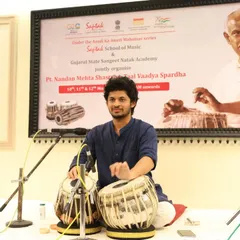Another moment from the Saptak competition stage. The pressure of a competition is immense, but it is also a great opportunity for growth.