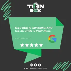 This Google review from Rajivereddy highlights two things we are very proud of: awesome food and a very neat kitchen. We believe hygiene is as important as taste.