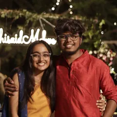 Sharing a happy moment with my bandmate and brother, Jaijeevan, at a wedding event. We are a family, and we love being a part of your family's celebrations.