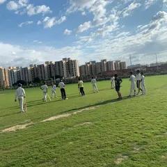 This is the playing arena you get when you book with us. A wide, expansive green outfield provides a professional feel for any cricket match.