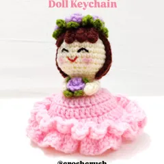 This reversible bouquet doll is two gifts in one. It starts as a beautiful floral bouquet and flips inside out to reveal an adorable doll in a pink frilly dress with a flower crown.