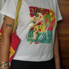Here is my 'A Moment of Rest' illustration on a comfy, high-quality printed t-shirt. It’s a wearable reminder to take a moment for yourself, surrounded by the calm of nature. This design is also available on tote bags.