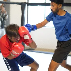This is where you test your skills. Our sparring sessions are about controlled, technical practice. It’s not about winning or losing, it’s about learning how to think and move under pressure.