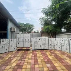 The full array of Sub PDB Panels ready for deployment at the multispecialty hospital, a testament to my ability to support essential infrastructure projects.