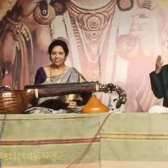 Performing for Hanuman Jayanthi at the famous Raggiguda temple. It's always special to play in such a spiritual atmosphere, and I was so happy to be back after a long time.