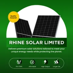 Quality assured. We deliver premium solar solutions that are eco-safe, affordable, and offer high output with a longer life.