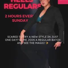 Rome wasn't built in a day, and neither is your confidence in heels. My regular Sunday classes provide a consistent, safe space to build a strong technical foundation and see real progress in your dance journey.
