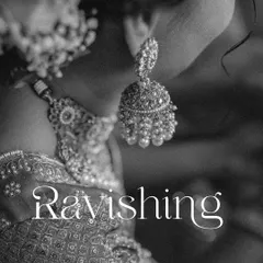 A close-up, artistic shot of the bride's "jhumka" earring. I love focusing on these small, beautiful details that complete the bridal look.