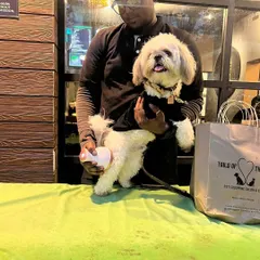 A snapshot from our "All About Pooches" event. We love collaborating with local businesses to bring fun experiences to the pet parent community.