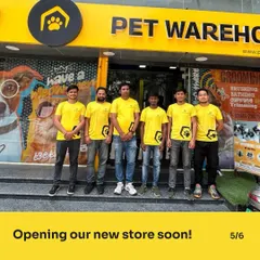 Meet some of the friendly faces behind Pet Warehouse. Our team is getting ready to welcome you to our new store, bringing their passion and knowledge to help you and your pets.