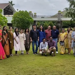 Our team of doctors gathered for a Continuing Medical Education (CME) session on Ayurvedic dermatology. We are committed to constant learning and enhancing our clinical skills to provide the best possible care.