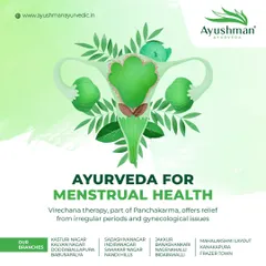 Ayurveda offers effective solutions for menstrual health. Virechana therapy, a key part of Panchakarma, helps regulate hormonal balance and provides relief from irregular periods and other gynecological issues by cleansing the system.