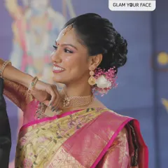 A bride's makeup should look just as flawless in natural daylight as it does under event lighting. I love how this minimalistic and dewy makeover looked perfect in every lighting condition, highlighting her beautiful smile.