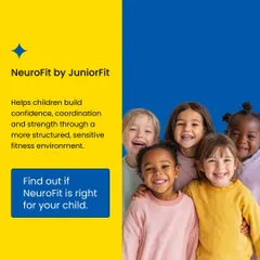 Our NeuroFit program is specifically designed to help neurodivergent children build confidence, coordination, and strength. We use a structured, sensitive, and calm fitness environment to help them thrive.