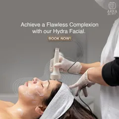 Here is a HydraFacial treatment in action. This procedure is excellent for achieving a flawless complexion by deeply cleansing the pores and infusing the skin with nourishing serums.