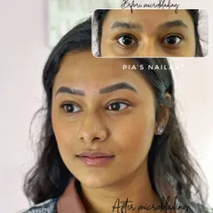 This client asked for the most natural eyebrows possible, and I was happy to deliver. Using my signature stroke microblading technique, I added fullness and a defined shape that blends seamlessly with her natural hair. The result is effortlessly beautiful brows.