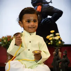 Capturing pure, unfiltered joy is my specialty. This little one, dressed as a 'Chota Varkari' for an Ashadi Ekadashi themed shoot, has a smile that lights up the frame. I love creating these unique, festive memories for families.