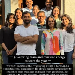 Our stellar team at STaND. Growing a consistent and talented team is one of the hardest but most rewarding parts of our journey, and we're excited for what we'll build together.