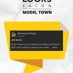 Another look at a fantastic review from our client Aishwarya. She highlights the great manicure and pedicure service and the patient, sweet nature of our technicians, Rahul and Karan.