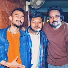 With the crew at Baadshah. It takes a team to make the magic happen, and I'm proud to work with these talented individuals.