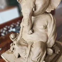 All set for Ganesh Sthapna. Seeing my handmade Bappa ready for the festival fills me with so many happy emotions.
