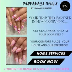Your trusted partner in home services. Get glamorous nails in the comfort of your own house with our expert team.