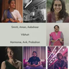 Celebrating more of our wonderful faculty: Smriti, Aman, Aabshaar, Vibhuti, Harmonie, Avik, and Prabahan. They are the heart of our creative community.