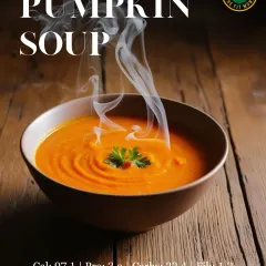 My Pumpkin Soup is creamy, flavorful, and incredibly light at just 97.1 calories. It's a warm and nourishing choice for a cozy evening.