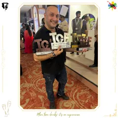 We are incredibly proud of the recognition we have earned. Here, our founder holds multiple awards from The Gourmet Fest, a testament to our team's dedication to being industry trendsetters and mixology leaders.
