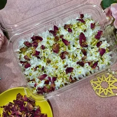 My Rose and Pistachio Tres Leches is a festive favorite. I soak a delicate pistachio sponge in aromatic rose-infused milk for a dessert that’s both traditional and modern.
