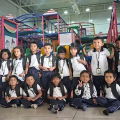 Another happy school group. It's wonderful to see so many smiling faces. I work closely with teachers to provide a play experience that is both fun and beneficial for their students.
