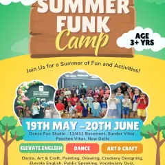 Our Summer Funk Camp is more than just dance. We offer a full range of activities including art, craft, and public speaking to help kids grow, build confidence, and have an unforgettable summer.