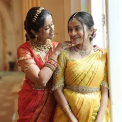 Sharing a sweet moment with my sister. Family is everything, and it's always special when they are around for big events.