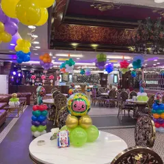 For larger venues, I use themed balloon pillars and table centerpieces to carry the Cocomelon theme throughout the space, ensuring every corner is festive.