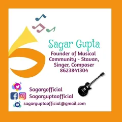 A logo is the energetic signature of a brand. I designed this logo for musician Sagar Gupta, creating a visual identity that merges his initial 'S' with a horn, instantly communicating his musical passion.