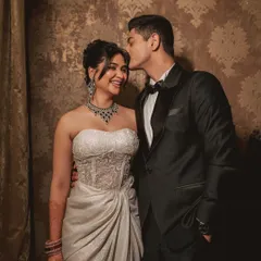 A portrait of pure elegance. I love capturing the shared smiles and gentle touches that speak volumes, creating a classic memory of your reception celebration that will feel fresh for years to come.