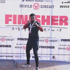Finishing the Devils Circuit obstacle course wasn't just about physical strength; it was a test of will. This is what I train my clients for: to push past their limits and earn their victory, whether it's in a race or in life.