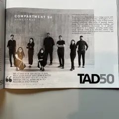 A closer look at our TAD 50 feature, which highlights our democratic and non-hierarchical approach to architectural processes.