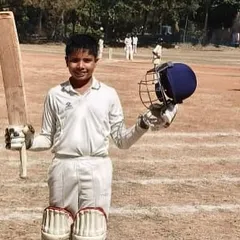 This is the proud moment my son, Arnav, celebrated his first double century in an U14 match. Being on this journey with him has given me a firsthand understanding of the dedication, milestones, and pressures young athletes and their families navigate.
