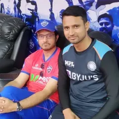 Our coach and player with Sourav Ganguly, gaining invaluable insights from one of cricket's greatest minds.