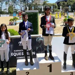 We don't just compete, we win. Seeing our riders, many of whom are new to the sport, stand on the podium at the Karnataka State Equestrian Championship is what drives us every day.