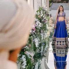 This is the moment we plan for. The quiet anticipation as the groom sees his bride for the first time, walking down a mirrored aisle that reflects the sky above. We craft these emotional first looks with precision, ensuring the setting is as profound as the feeling.