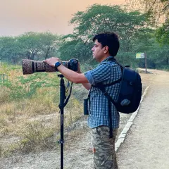 Set up and ready in a local birding hotspot. Consistency and dedication are key; I am out shooting almost every weekend.