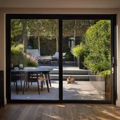 This project shows how we can create a seamless transition from indoors to a stylish outdoor deck. The elevated wooden deck provides a perfect space for dining and relaxing, extending the home's living area into the garden.