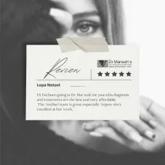 This review from Lopa Notani highlights the long-term trust she has in my diagnosis and treatments. Building lasting relationships with my patients through consistent, effective care is my priority.