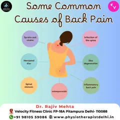 This diagram illustrates some of the most common causes of back pain that I treat, such as herniated discs, spinal stenosis, sprains, and disc degeneration. Understanding the cause is key to effective treatment.