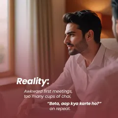The reality of arranged meetings can sometimes be awkward, with repetitive questions and endless cups of chai. We help you move past these surface level interactions to have more meaningful conversations.