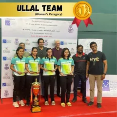 A proud moment for our Chembur Gymkhana women's team, successfully defending their title and winning the Ullal Cup. This is a testament to their hard work and our specialized team coaching.