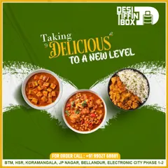 We are always taking deliciousness to a new level. This image displays a trio of our popular vegetarian curries, including Paneer Masala and a mixed vegetable curry, showcasing the variety we offer.